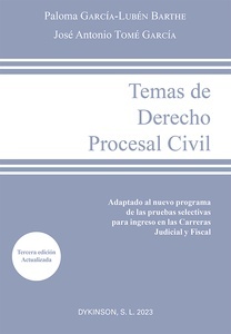 Temas de Derecho Procesal Civil "Adaptado al nuevo programa de las pruebas selectivas para ingreso en las Carreras Judicial y Fiscal"
