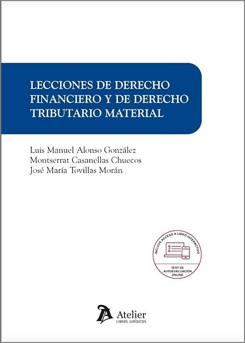 Lecciones de derecho financiero y de derecho tributario material
