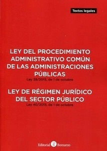 Ley del procedimiento administrativo común de las administraciones públicas.