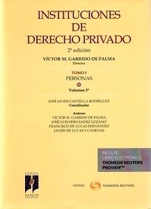 Instituciones de derecho privado. Tomo I Personas. Vol. 3º Nacionalidad y extranjería. "Personas jurídicas, asociaciones y fundaciones"