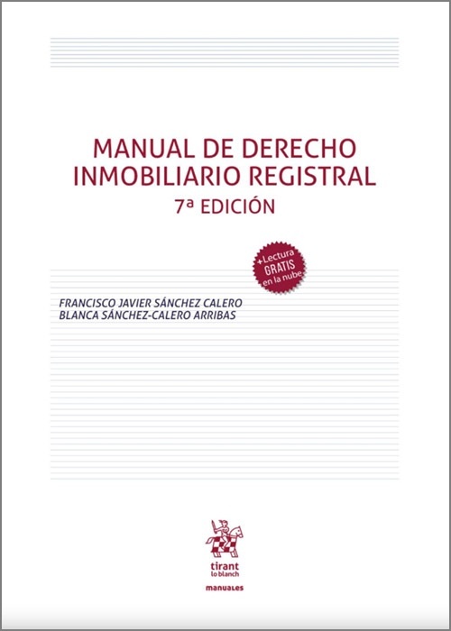 Manual de derecho inmobiliario registral