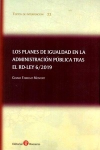 Planes de igualdad en la administración pública tras el RD-ley 6/2019
