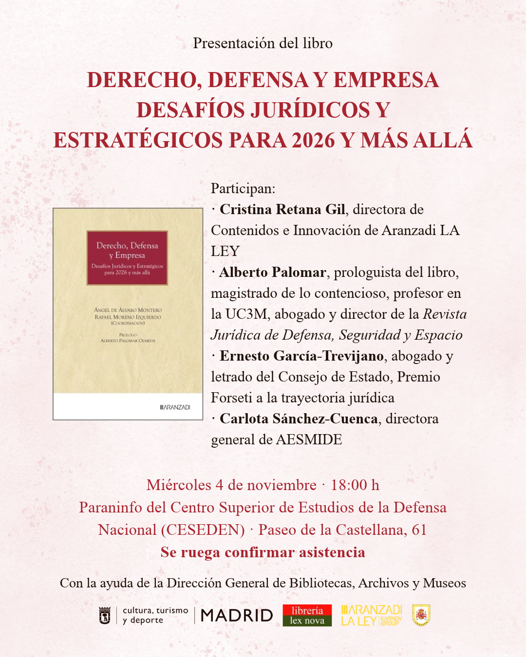 Encuentros Lex Nova: "Derecho, defensa y empresa"