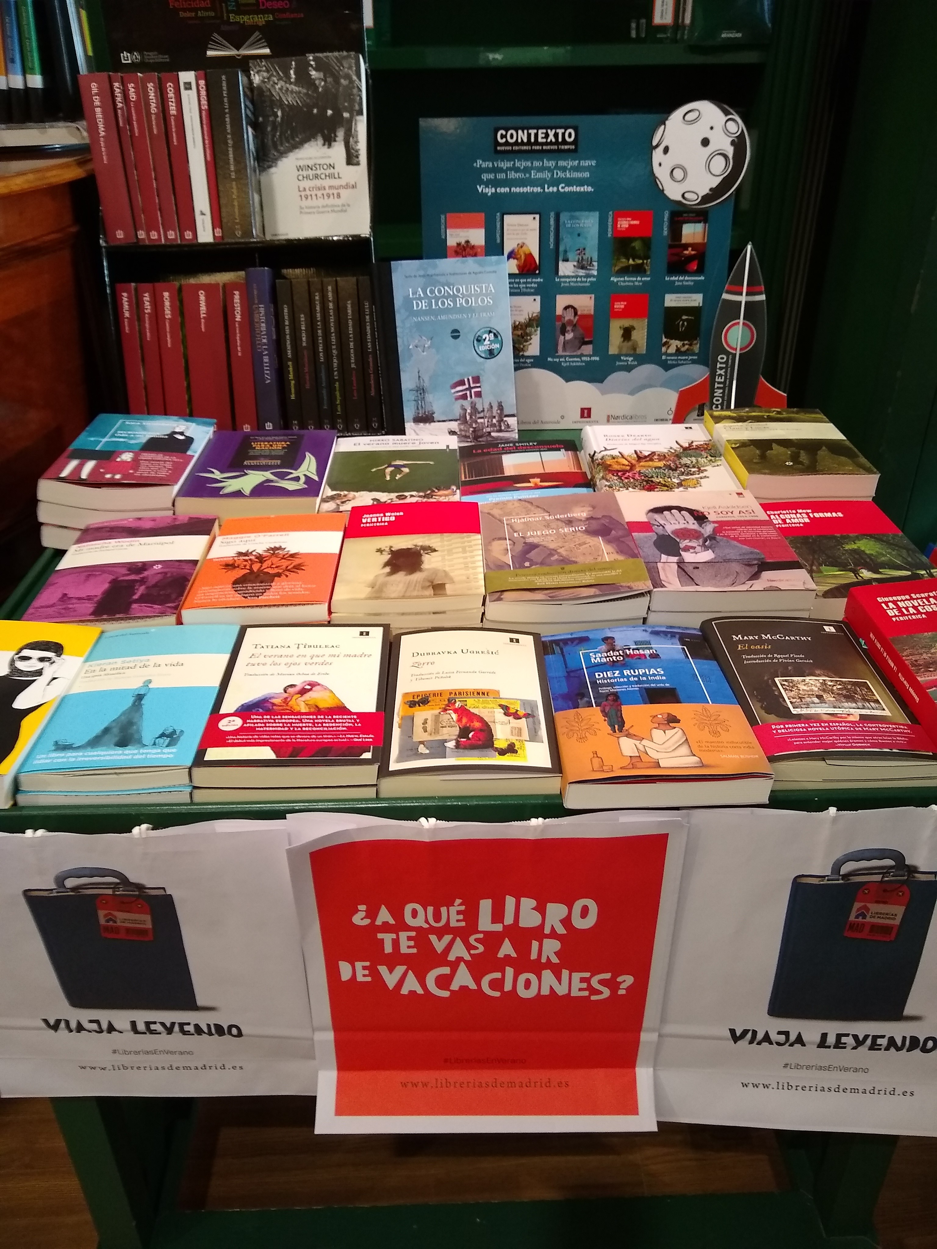 ¿A qué libro te vas a ir de vacaciones?