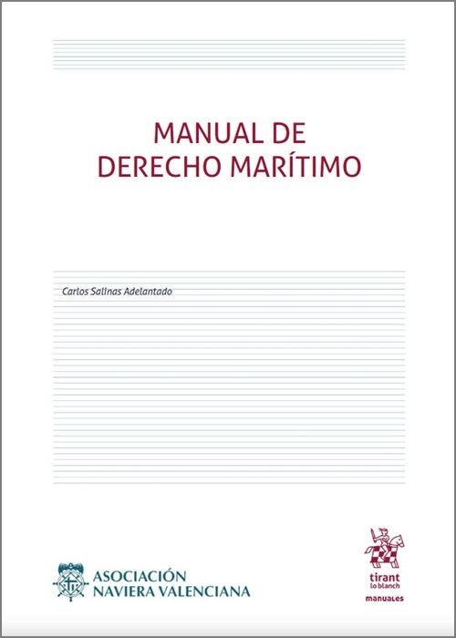 Manual de derecho marítimo