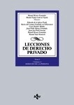 Lecciones de Derecho privado "Tomo I (Volumen 2) Derecho de la persona"