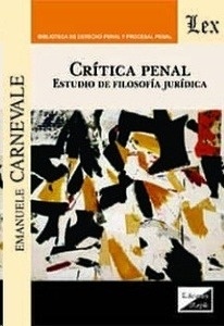 Crítica penal. "Estudio de filosofía jurídica"