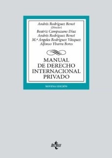 Manual de Derecho Internacional privado