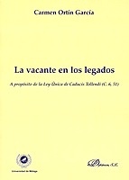 Vacante en los legados, La ". A propósito de la Ley única de Caducis Tollendi (C. 6, 51)"