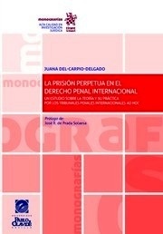 Prisión perpetua en el derecho penal internacional, La "Un estudio sobre la teoría y su práctica por los tribunales penales internacionales AD HOC"