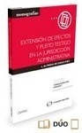 Extensión de efectos y pleito testigo en la jurisdicción administrativa