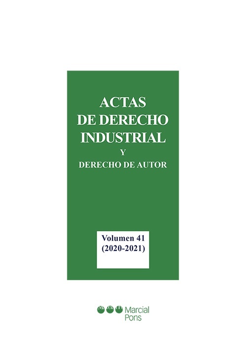 Actas de Derecho Industrial y Derecho de Autor Volumen 41: (2020-2021)