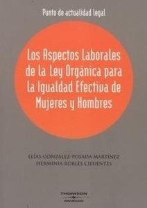 Aspectos laborales de la Ley Orgánica para la igualdad efectiva de mujeres y hombres, Los ". Análisis y comentarios a la Ley Orgánica para la igualdad efectiva de mujeres y hombres (BOE núm. 71 de 23 de marzo 2007)"