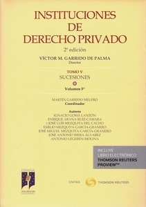 Instituciones de derecho privado. Tomo V Sucesiones. Volumen 5º (Dúo)