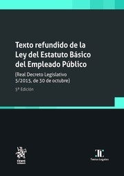 Texto refundido de la Ley del Estatuto Básico del Empleado Público