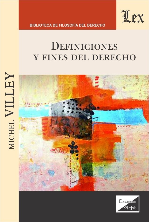 Definiciones y fines del Derecho