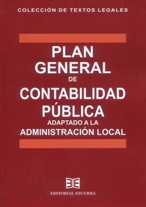 Plan General de Contabilidad Pública. Adaptado a la Administración Local