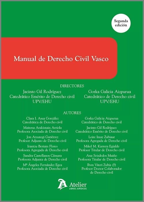 Manual de derecho civil vasco