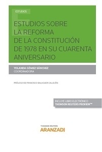 Estudios sobre la reforma de la constitución de 1978 en su cuarenta aniversario (DÚO)