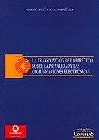 Transposición de la directiva sobre la privacidad y las comunicaciones electrónicas, La