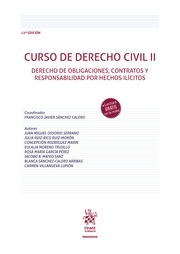 Curso de Derecho Civil II. Derecho de obligaciones, contratos y responsabilidad por hechos ilícitos