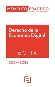 Memento Derecho de la Economía Digital 2024-2025