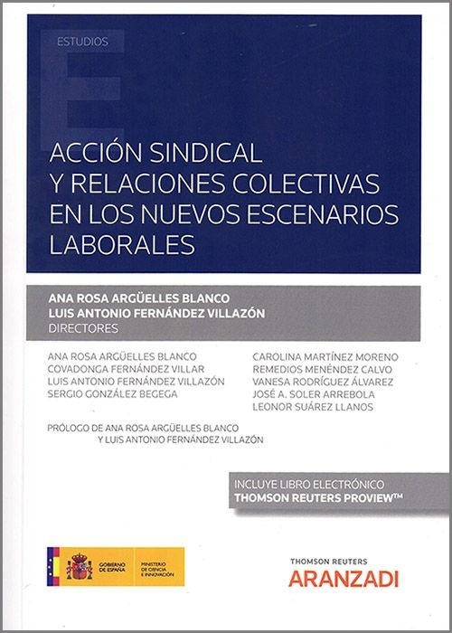 Acción sindical y relaciones colectivas en los nuevos escenarios laborales (DÚO)