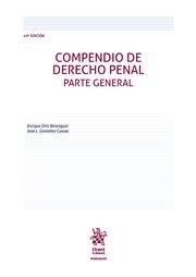 Compendio de Derecho Penal. Parte General