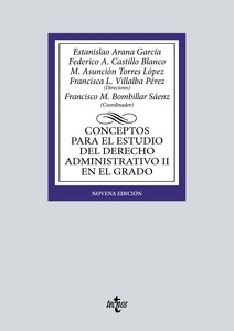 Conceptos para el estudio del Derecho administrativo II en el grado