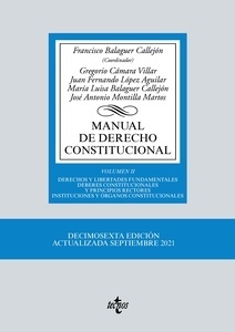 Manual de Derecho Constitucional. Vol. II