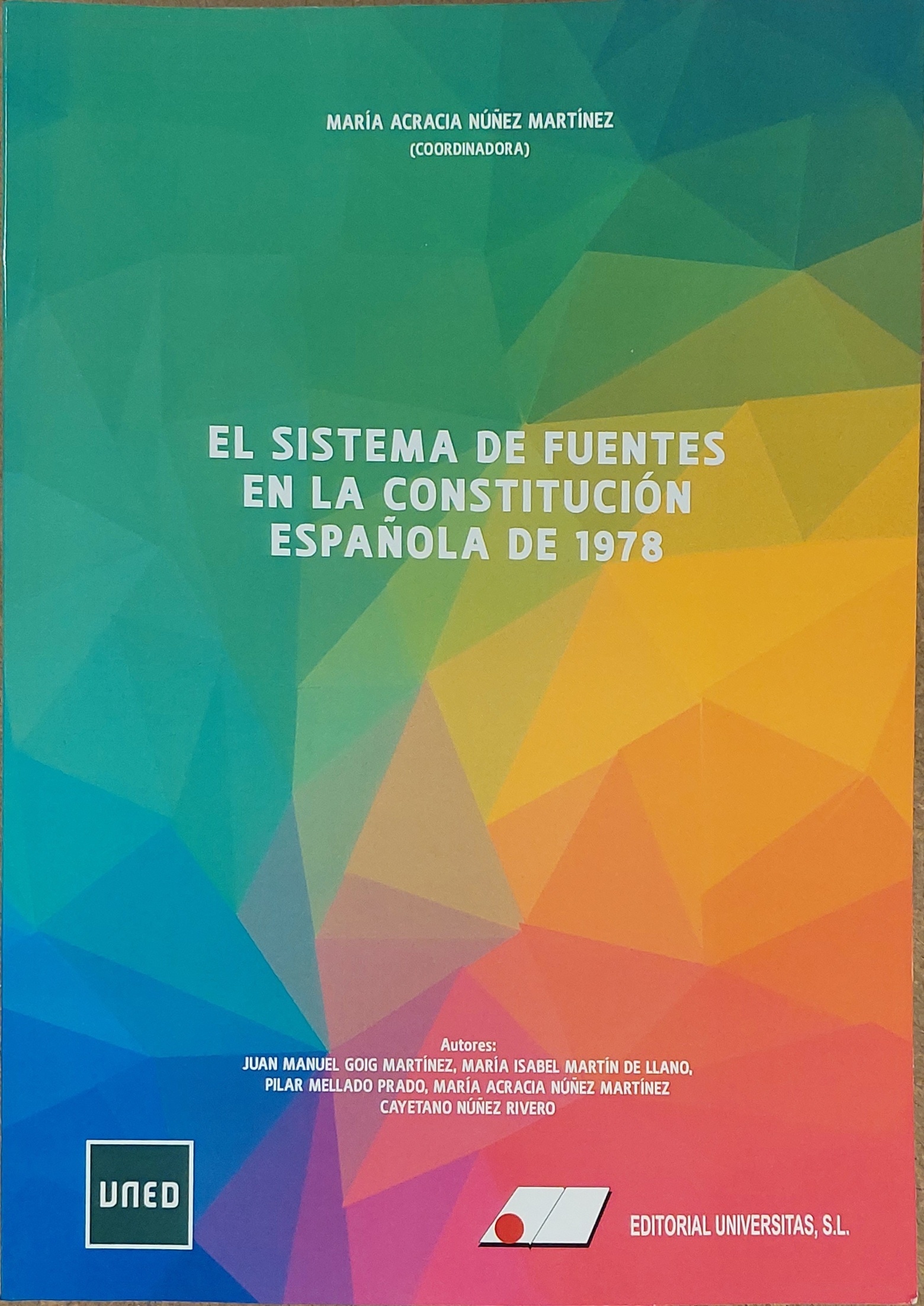 El sistema de fuentes en la Constitución Española de 1978