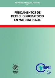 Fundamentos de derecho probatorio en materia penal