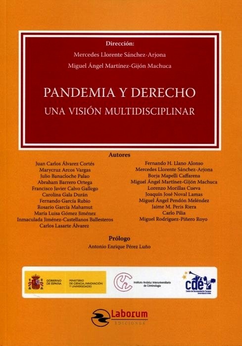 Pandemia y Derecho. Una visión multidisciplinar