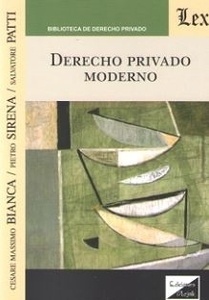 Derecho privado moderno