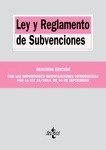 Ley y Reglamento de Subvenciones