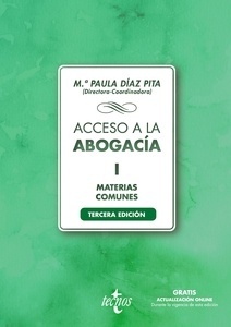 Acceso a la abogacía. Vol. I Materias comunes