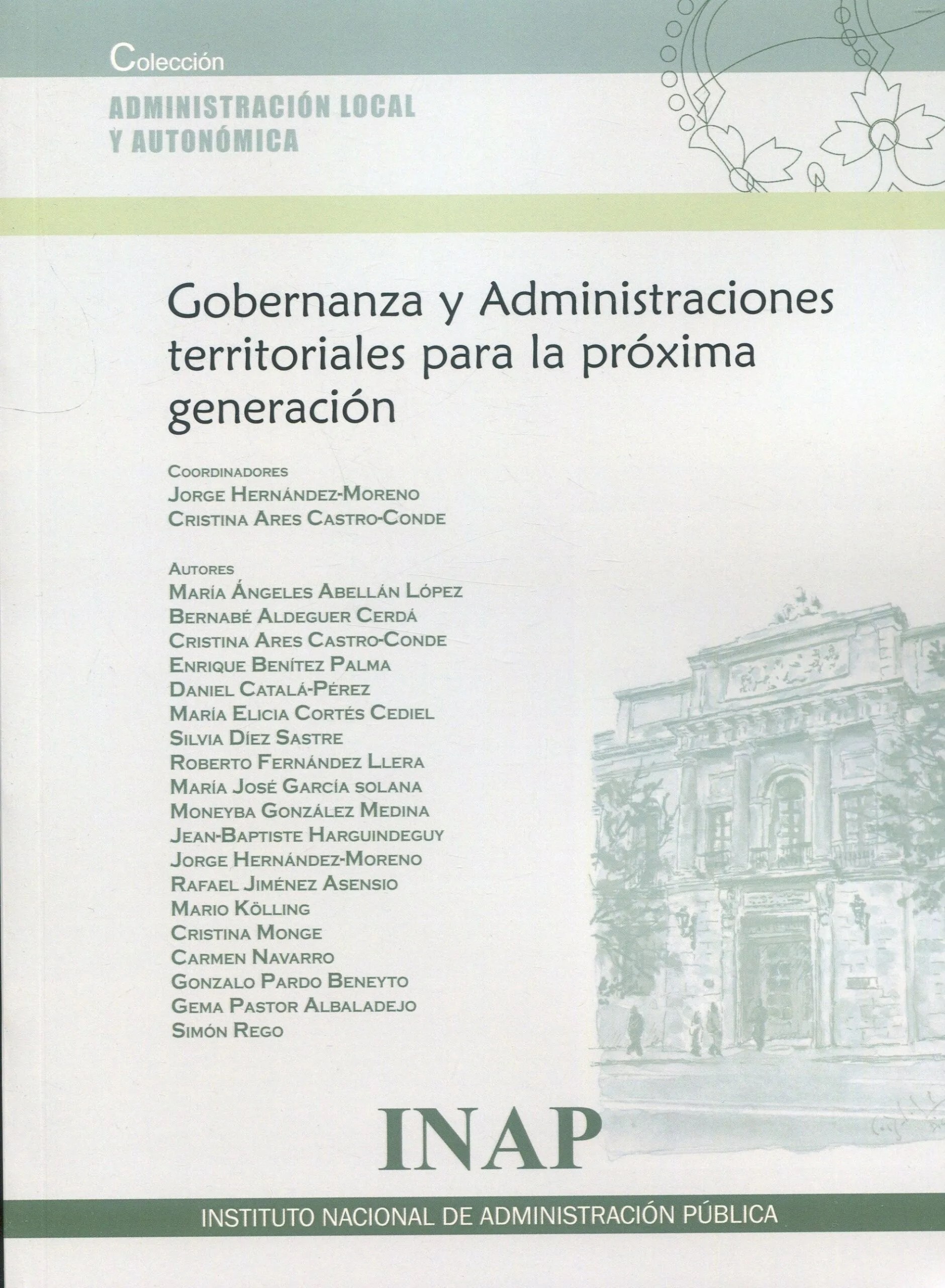 Gobernanza y administraciones territoriales para la próxima generación