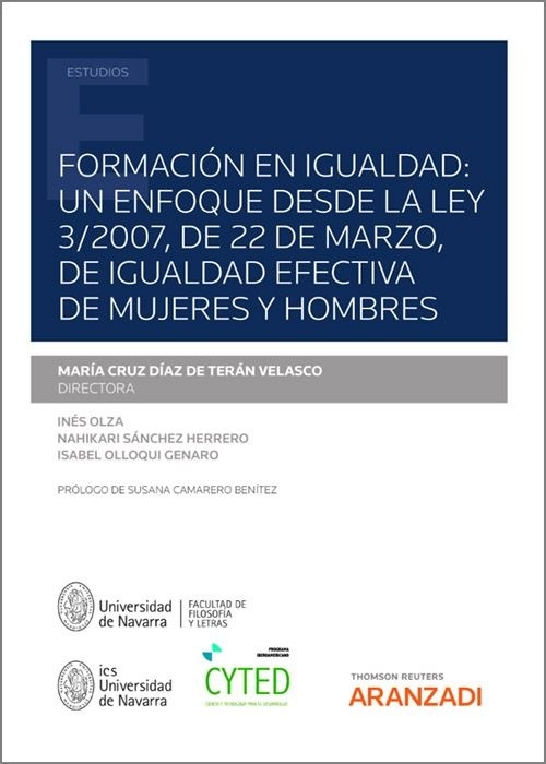 Formación en igualdad: un enfoque desde la ley 3/2007, 22 de marzo, de igualdad efectiva de mujeres y hombres