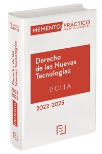 Memento Derecho de las Nuevas Tecnologías 2022-2023