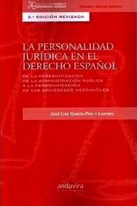 Personalidad jurídica en el derecho español, La