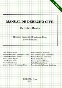 Manual de Derecho Civil. Derechos Reales