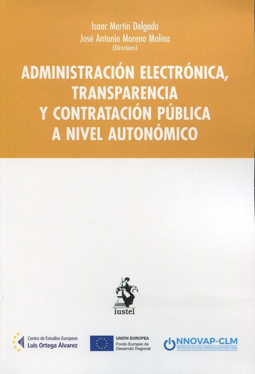 Administración electrónica, transparencia y contratación pública a nivel autonómico