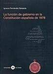 Función de Gobierno en la Constitución Española de 1978, La