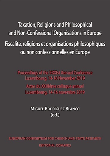 Taxation, religions and philosophical and non-confessional organisations in Europe