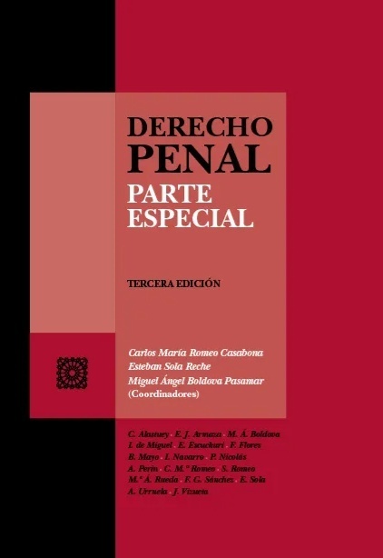 Derecho penal. Parte especial 2023