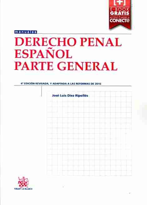 Derecho Penal español. Parte general