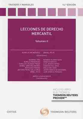 Lecciones de derecho mercantil. vol. II