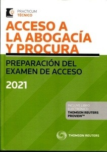 Acceso a la abogacía y procura. "Preparación del examen de acceso 2021"