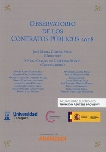 Observatorio de los contratos públicos 2018 (Dúo)