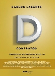 Principios de derecho civil III. Contratos